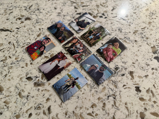 9 Customized Photo Magnets (2x3)